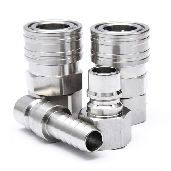 Соединитель для жидкости PUSH-PULL PP-8 Beisit БСТ-ПП-8ПАЛЕР316