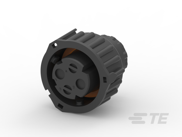 TE CONNECTIVITY Socket Circular 4p 1-967325-3