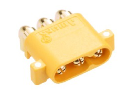 Вилка на плату угловая папа Amass MR30PW-M20.G.Y