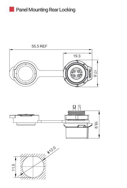 картинка  CNLINKO LP-12-J08SX-03-101 