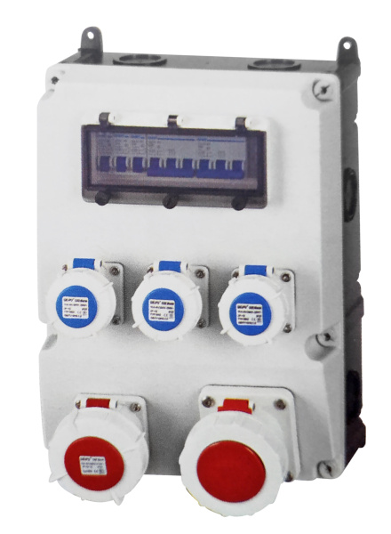 Комбинированная распределительная коробка Weipu TYP4332-1