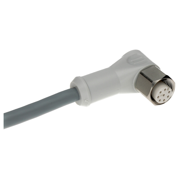 BINDER Socket Circular M12 8p with Cable 5m 77-3734-0000-20908-0500