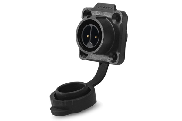 90° Plastic Four Hole Male Socket CNLINKO LP-16-C02SX-02-401