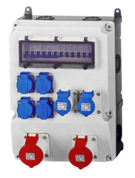 Комбинированная распределительная коробка Weipu TYP4332-2