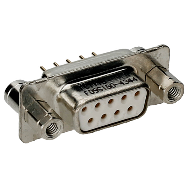 FCT D-Sub Connector female 9p F09S1G0-4344