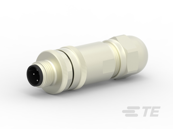 TE CONNECTIVITY Plug Circular M12 4p Screwclamp T4111512041-000