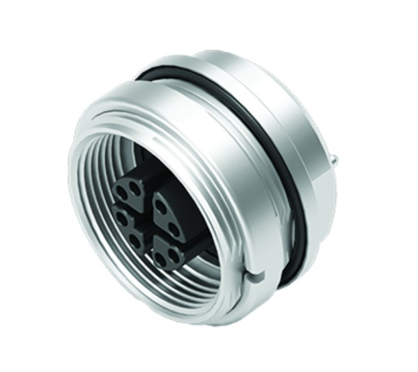 BINDER Socket Circular M16 8p THT 99-4174-90-08