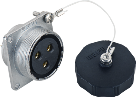 Розетка панельная Weipu WF20K6BZ1