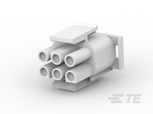 TE CONNECTIVITY Plug Square MATE-N-LOK 6p Crimp 1-480704-0