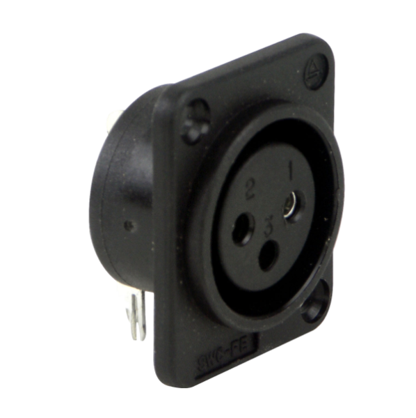SWITCHCRAFT Socket CircularXLR 3p THT PD3FRA2