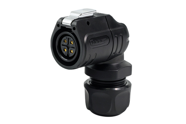 90° Plastic Female Plug CNLINKO LP-16-J04PE-02-012A