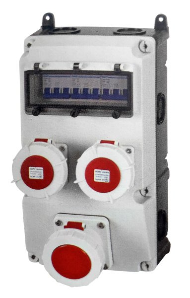 Комбинированная распределительная коробка Weipu TYP4324-1