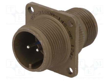 картинка Разъем AMPHENOL 97-3100A-14S-9P 