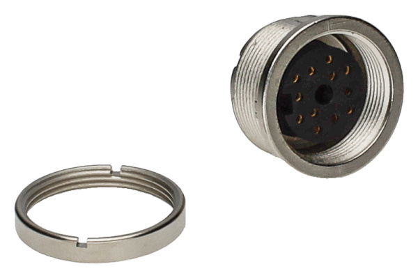 BINDER Socket Circular M16 12p Solder 09-0332-00-12
