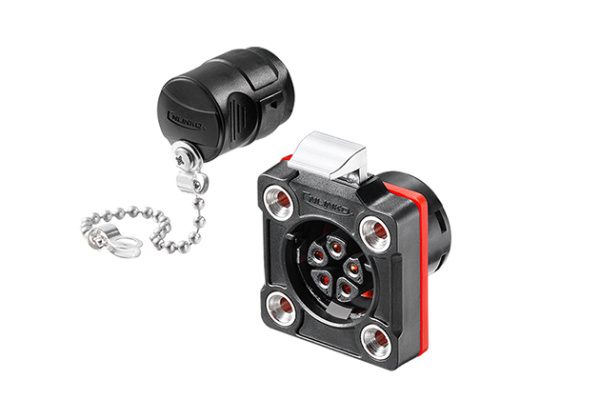 Four hole Plastic Female socket CNLINKO BD-20-J05PE-02-401A