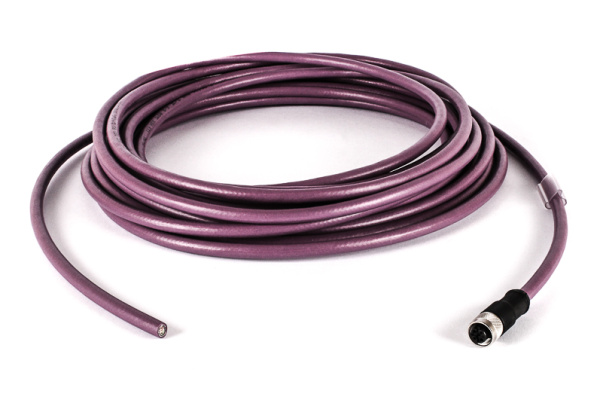 BINDER Socket Circular M12 2p with Cable 10m 77-4330-0000-60702-1000