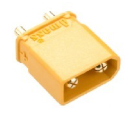 Вилка на плату папа Amass XT30UPB-M30.N.B