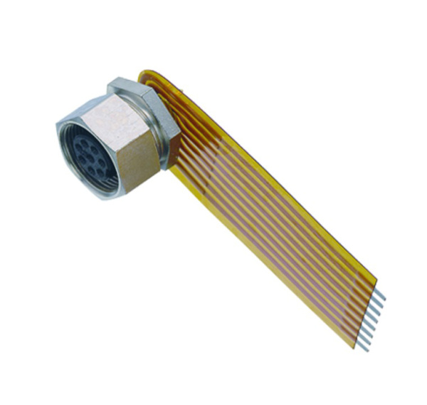 BINDER Socket Circular M9 8p THT 09-0482-65-08