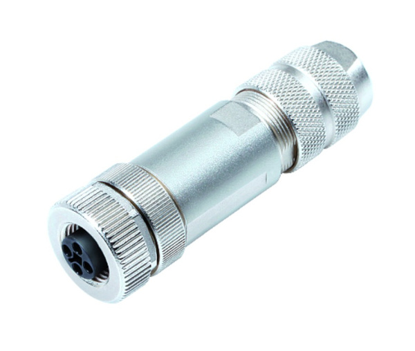 BINDER Socket Circular M12 4p Screwclamp 99-1632-814-04