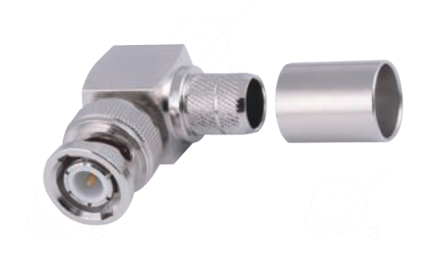 Вилка кабельная угловая BNC-C-JW400 JC3.650.2534