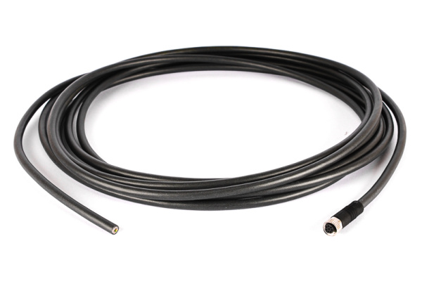 BINDER Socket Circular M8 8p with Cable 5m 79-3808-55-08
