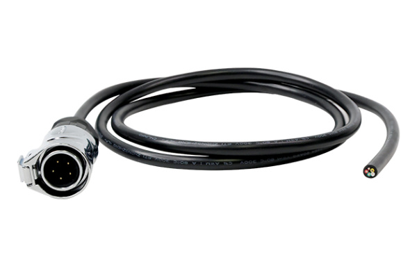 Standard Model L=1M 5 Pin Male Metal Plug With Soldering+Cable CNLINKO LP16-05-MP-E-1M-005