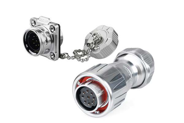 Female Plug + Male Four-hole Socket CNLINKO DZ-20-J09PE-03-001A/DH-20-C09SX-03-401A