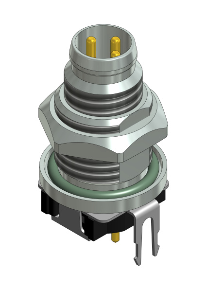 CONEC Plug Circular M8 3p THR SAL-8S-FSH3-X6