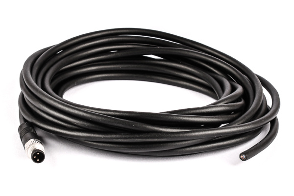 BINDER Plug Circular M8 3p with Cable 5m 79-3405-55-03