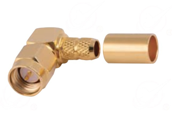 Вилка кабельная угловая SMA-C-JW3D JC3.650.1171