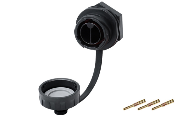 Crimp Type Single Hole Platic Male Socket CNLINKO YM-20-C02SX-32-103A