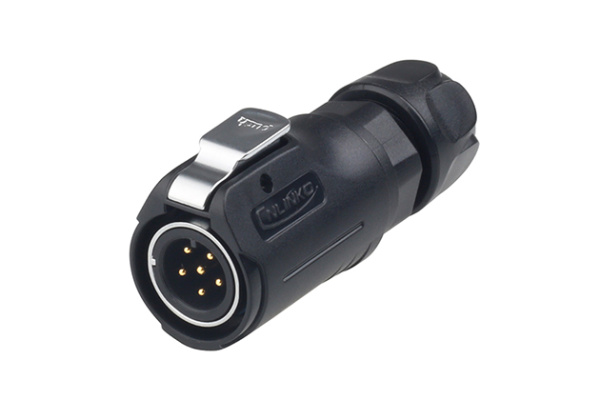 Metal + Plastic male plug CNLINKO LP-12-C06PE-01-001