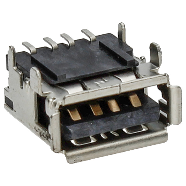 TCO Socket Square USB 4p SMT UCNRB001R009-0