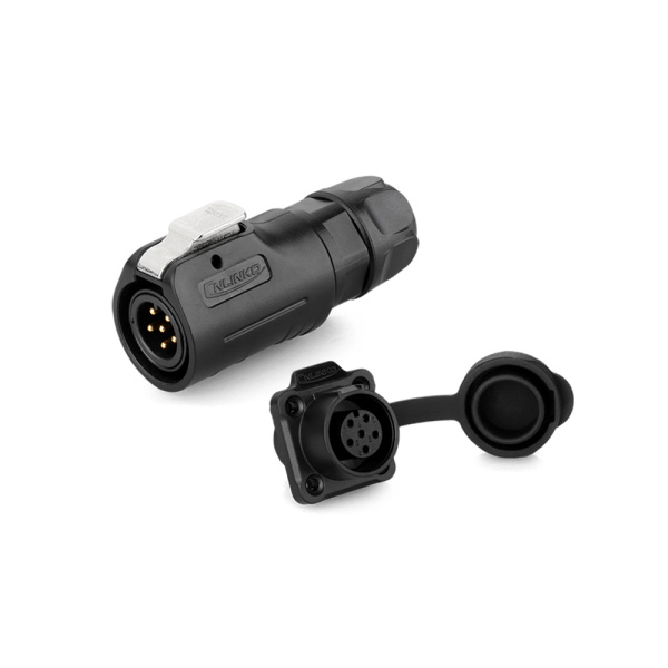 Four hole socket CNLINKO LP-12-C06SX-02-401