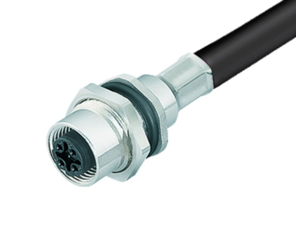 BINDER Socket Circular M12 8p with Cable 0.5m 70-3482-287-08