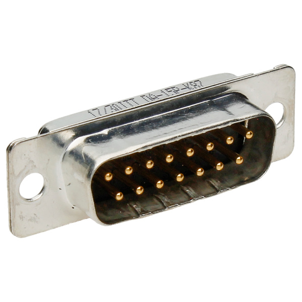 ITT Plug D-Sub STD 15p Solder DA15P-K87