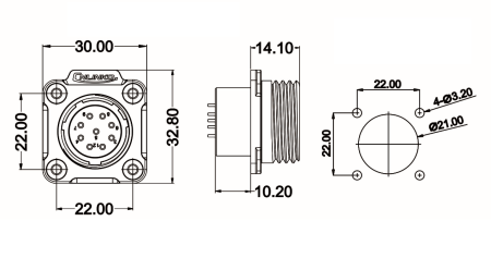 картинка  CNLINKO YW-20-J09SX-03-401 