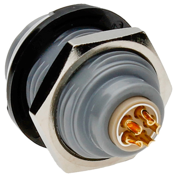 ITT Socket Circular PL 5p Solder PLB1G020005