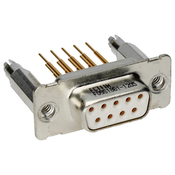 FCT D-Sub Female connector 9p F09S18G1-1205