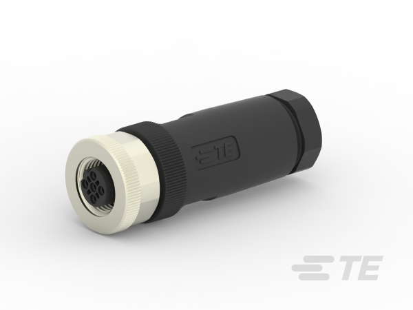 TE CONNECTIVITY Socket Circular M12 5p Screwclamp T4110402051-000