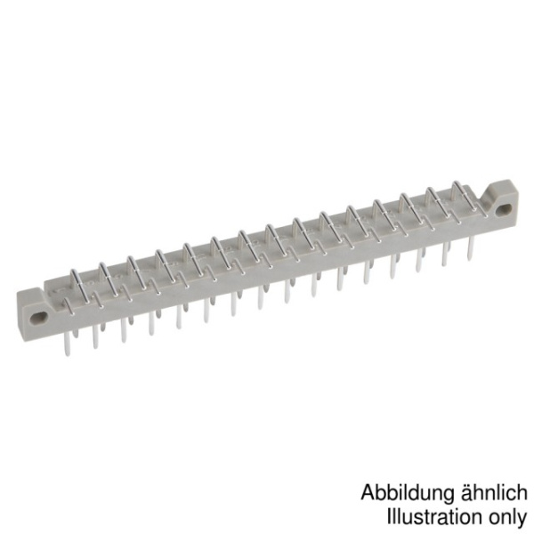 CONEC Plug Square DIN 31p THT 101E10119X