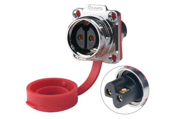 Four hole 法兰socket+Plastic Dust Cap CNLINKO DH-24-J02SX-03-4XX