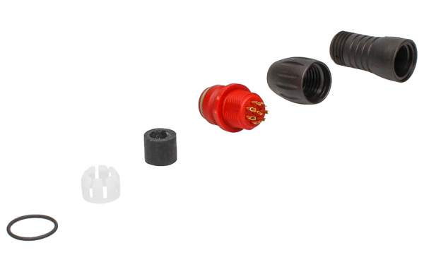 BINDER Socket Circular 8p Solder 99-9126-50-08
