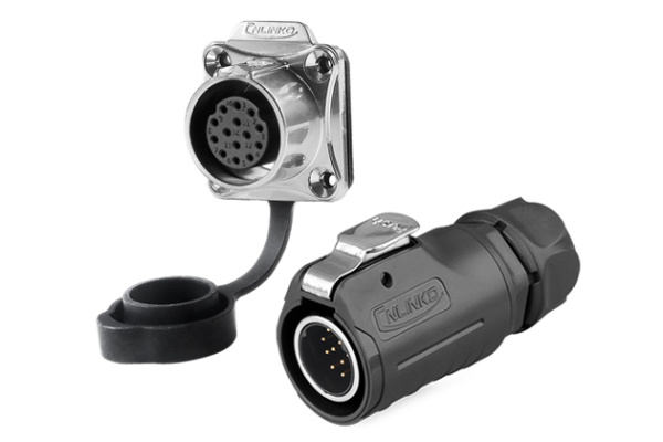 Four hole Female socket CNLINKO LP-20-C14PE-01-001A
