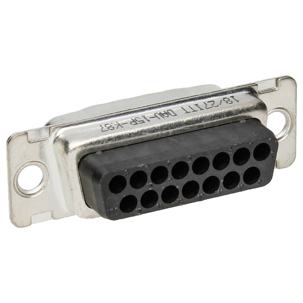 ITT Plug D-Sub STD 15p Crimp DAU-15P-K87-F0