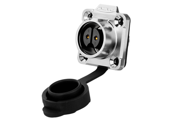90° Four Hole Metal Female Socket CNLINKO LP-16-J02SX-03-401
