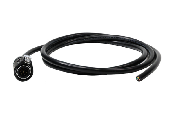 Standard Model LP-12 7 Pin L=1M Male Plug Plastic+Metal With Soldering+Cable CNLINKO LP12-07-MP-E-1M-003