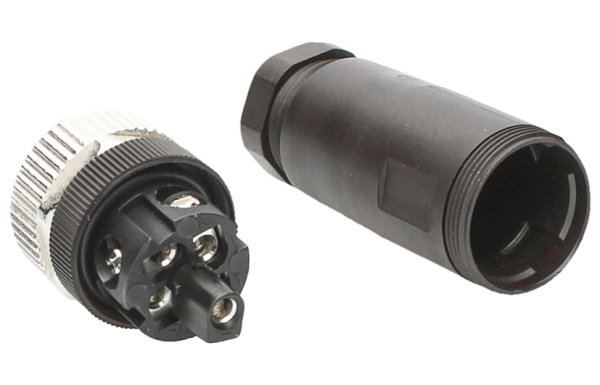 BINDER Socket Circular M12 5p Screwclamp 99-0436-12-05