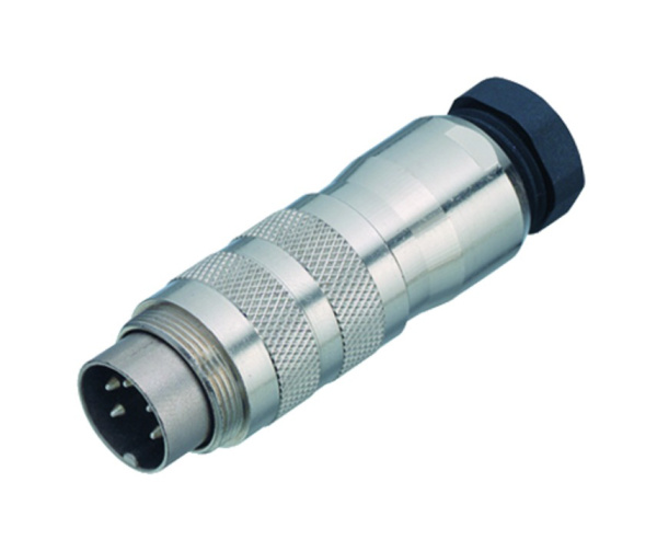 BINDER Plug Circular M16 4p Screwclamp 99-5609-210-04