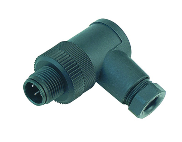 BINDER Plug Circular M12 4p Screwclamp 99-0429-44-04